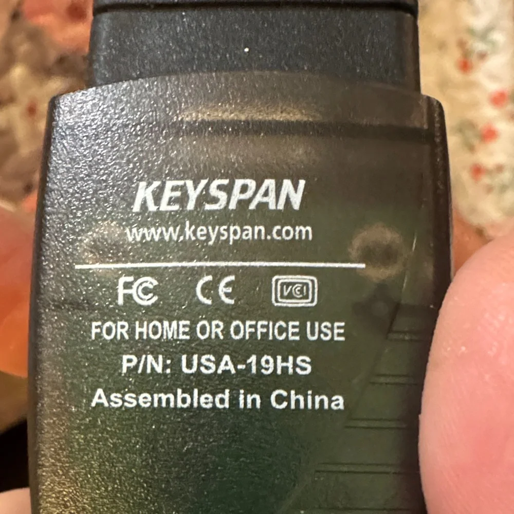 Tripp Lite Keyspan High Speed USB to Serial Adapter USA-19HS